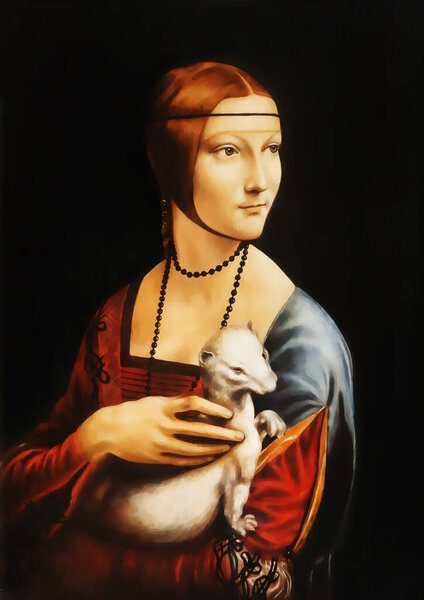 The history of painting, Leonardo davinci oil painting