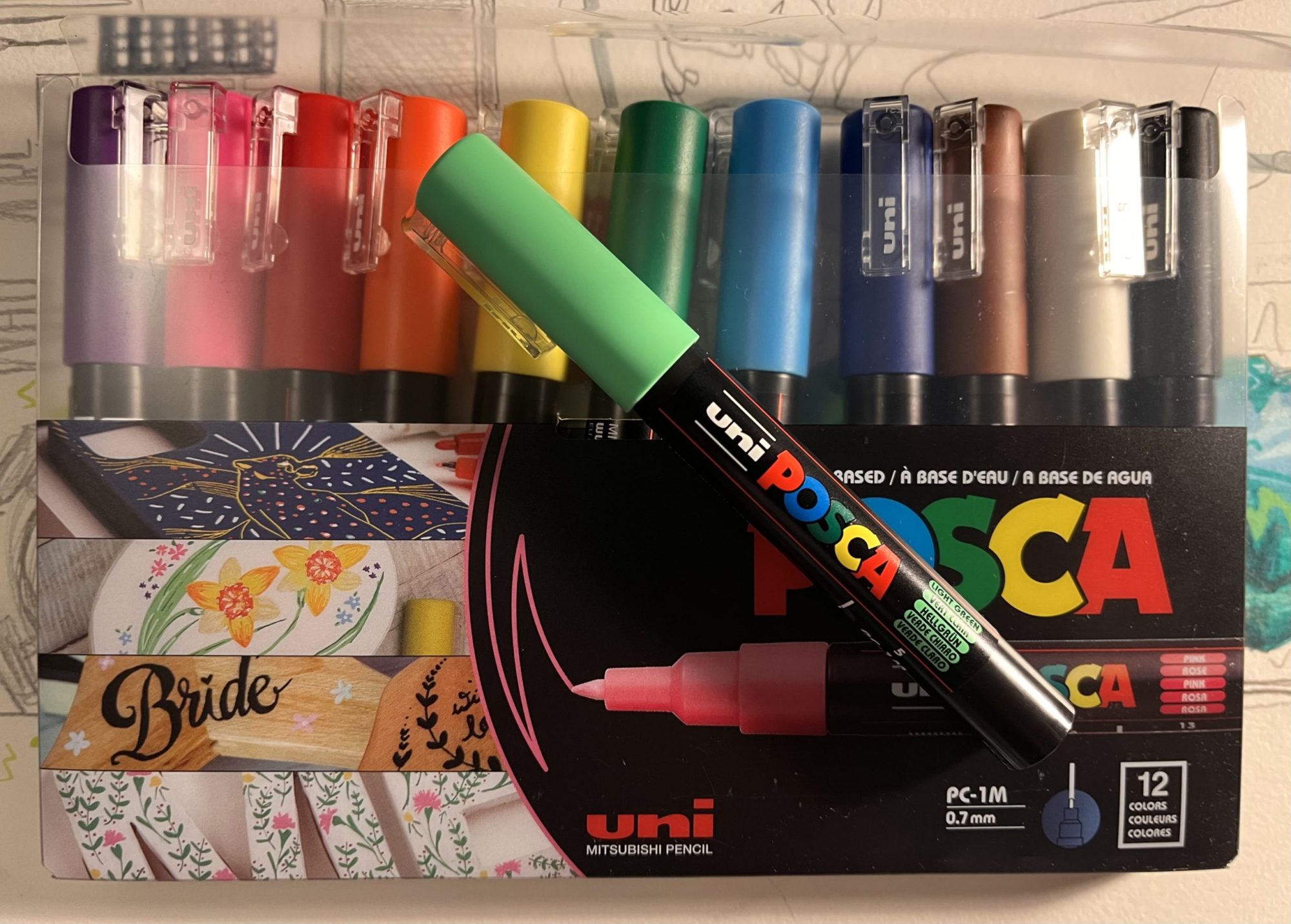 Paint Markers: A Posca Paint Pens Review