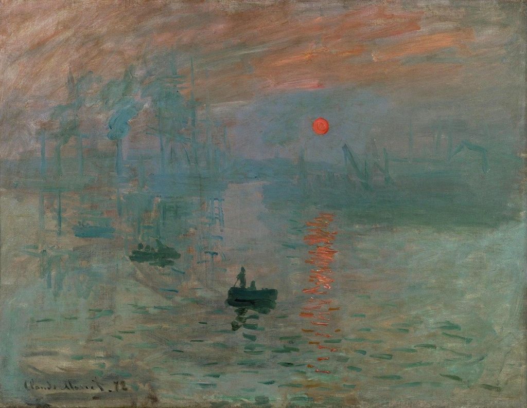 Claude Monet, Impression, Sunrise, 1872