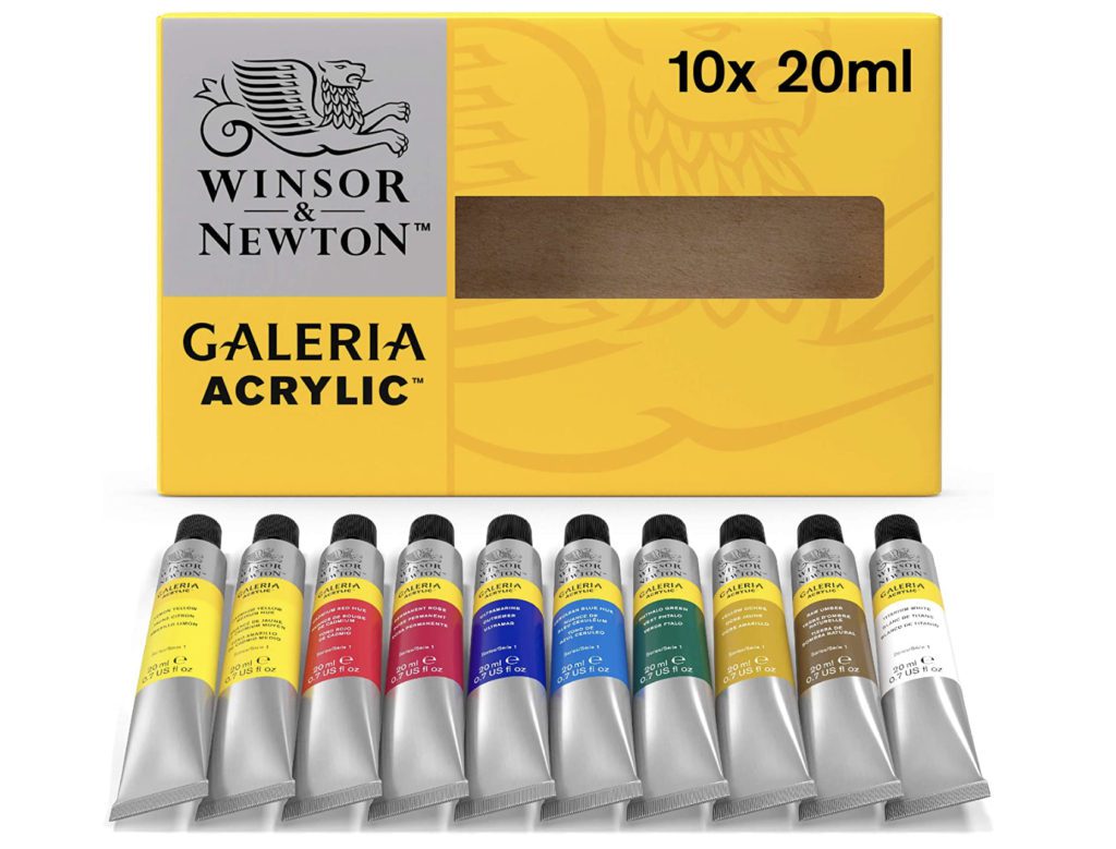 Winsor and newton galeria acrylic review