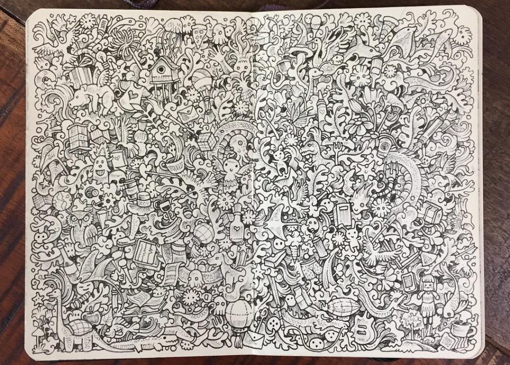 Kerby Rosanes types of doodling