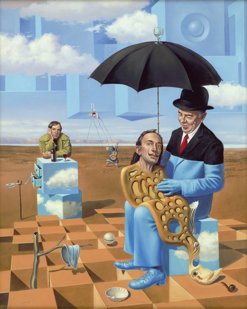 “Lullaby of Uncle Magritte” (2016), Michael Cheval