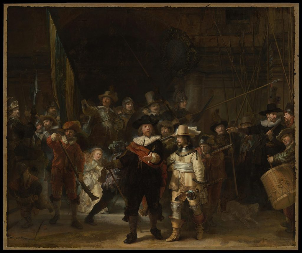 The night watch oil paintings in history 